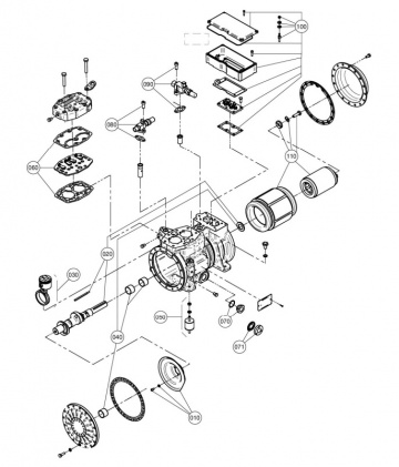 Accesorii componente compresoare Dorin H2